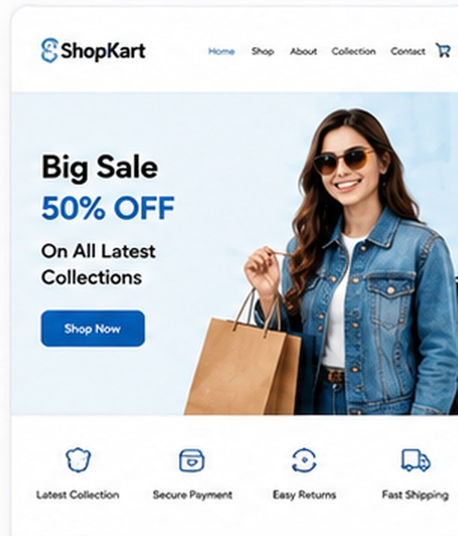 Retail Store Website Demo