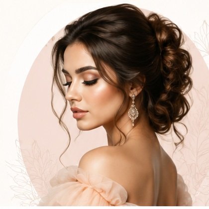 Glow & Grace beauty studio model
