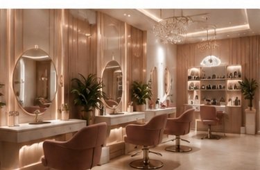 Glow and Grace salon interior